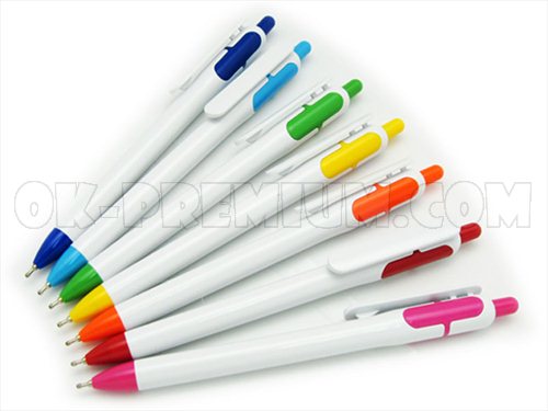 P285 ปากกาพลาสติก ปากกานำเข้า ปากกาพรีเมี่ยม ปากกา สกรีนฟรี ของแจก ของพรีเมี่ยม ของชำร่วย ปากกาแจกฟรี ปากกาแจก 
